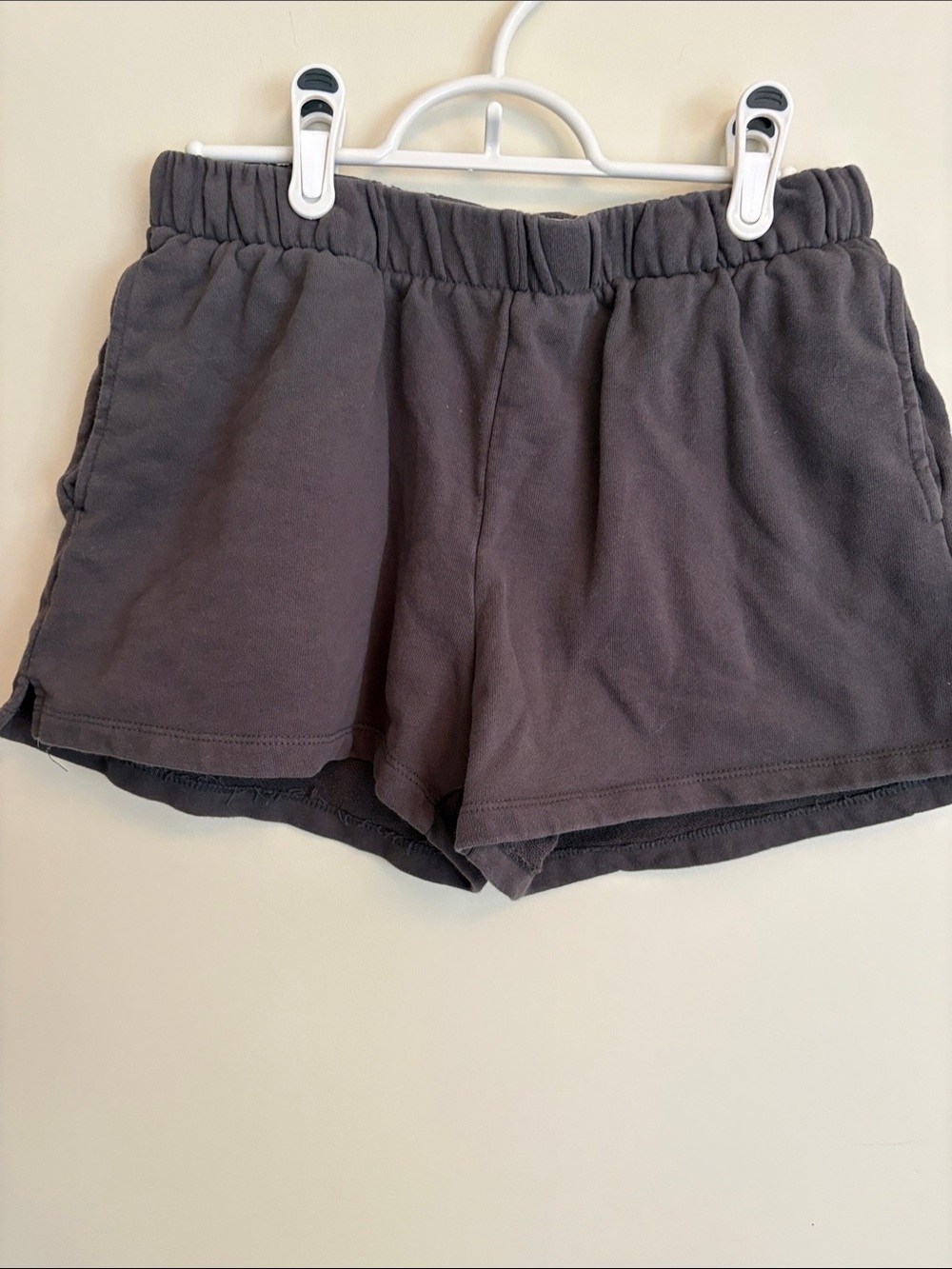 Garage Women's Athletic Lounge Shorts - Charcoal Gray